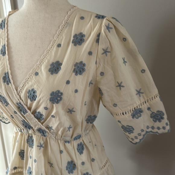 Chic Wish Summer Eyelet Top. M. - Picture 3 of 5